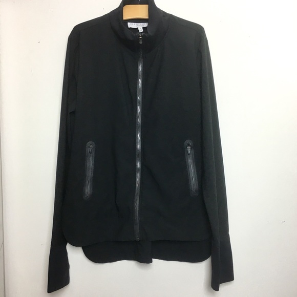 Athleta Tops - DEREK LAM LOC ATHLETA black zip up jacket SZ M